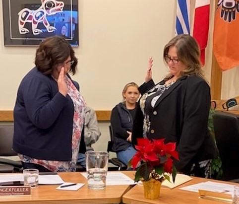 New Kitimat Trustee Sworn In - December 18, 2024